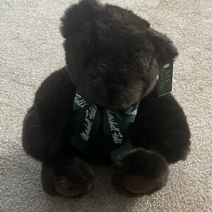 Marshall fields  2003 Plush Teddy Bear with Ribbon New